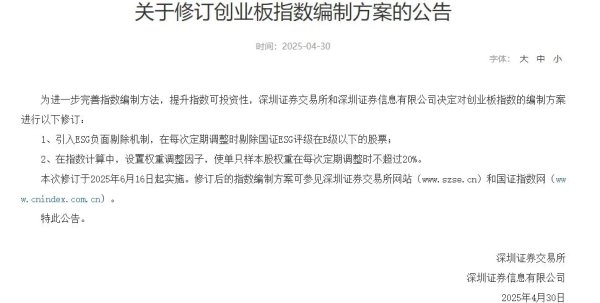 配资门户导航网 深交所官宣：修订